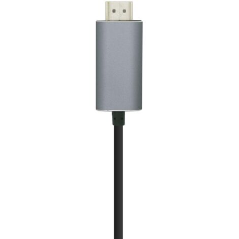 Cable HDMI Aisens A109-0393/ USB Tipo-C Macho - HDMI Macho/ 1.8m/ Negro (1/3)