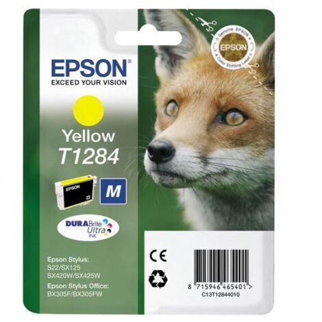 Cartucho de Tinta Original Epson T1284 Amarillo 8715946493169 S0204736 Epson (1/5)