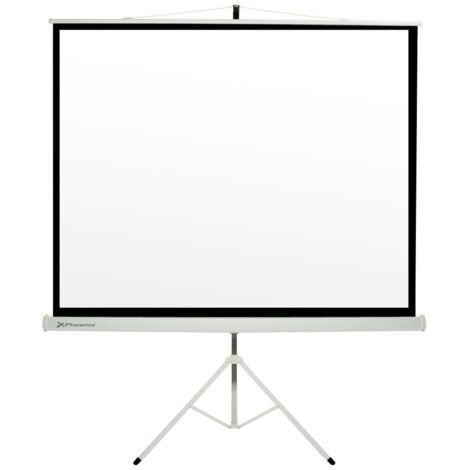 Pantalla de Proyección Manual 1:1 (cuadrada), 4:3 (rectangular), (1/3)