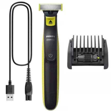 Cortabarbas Philips Oneblade QP-2724/10/ Con Batería/ 3 Accesorios