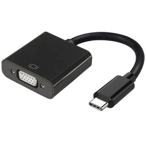 Adaptador USB Tipo-C Aisens A109-0347/ USB Tipo-C - VGA Hembra (1/2)