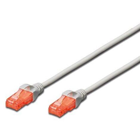 Cable de Red Rígido UTP Categoría 6 Ewent EW-6U-020 RJ45 Gris 8032958189027 S0222594 Ewent (1/2)