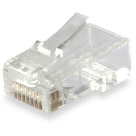 KIT 100 CONECTORES RJ45 EQUIP CATEGORIA 6   121144 (1/3)