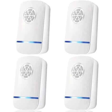 Ultrason Souris, Répulsif Ultrasons Appareil Anti Souris, Rats, Rongeurs, Loirs Anti Rongeur (4 unités) (1/4)
