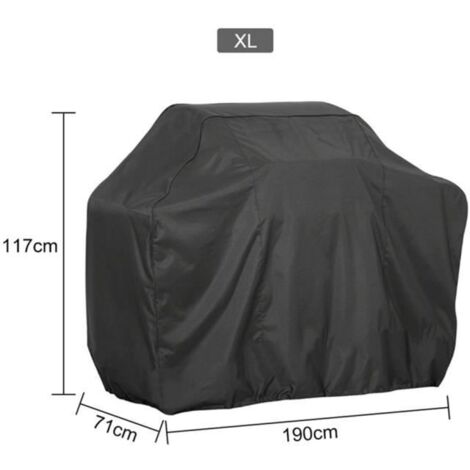 LANEY®Housse Barbecue BBQ Protection Etanche Anti Poussière Anti Pluie - 19071117 CM(XL) (1/4)