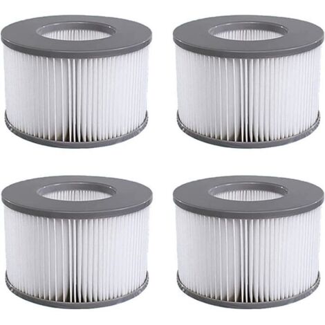 Filtre Spa - - 4PCS - Lavable - Réutilisable - Cylindrique (1/4)