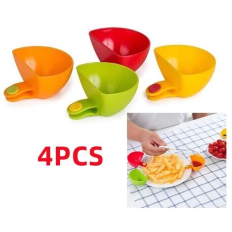 Bol à Tapas - Non spécifié - 4 pièces - Plastique - Rond - Couleurs variées (1/4)