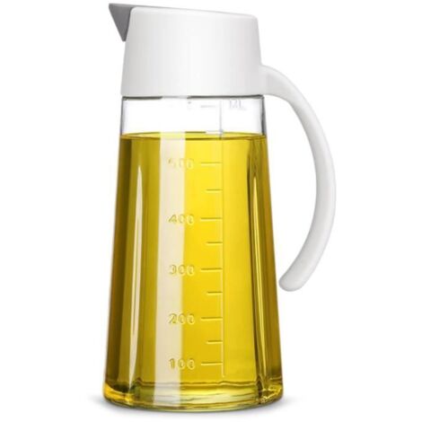 Distributeur d'huile - Non spécifié - 630ml - Couvercle automatique - Poignée antidérapante - Verre durable (1/4)