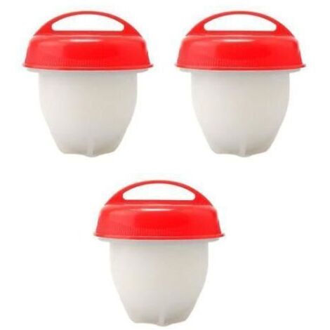 Coquetier en Silicone - Ustensile de Cuisine - 3 Pièces - Antiadhésif - Réutilisable - Pour Dîner en Famille (1/4)