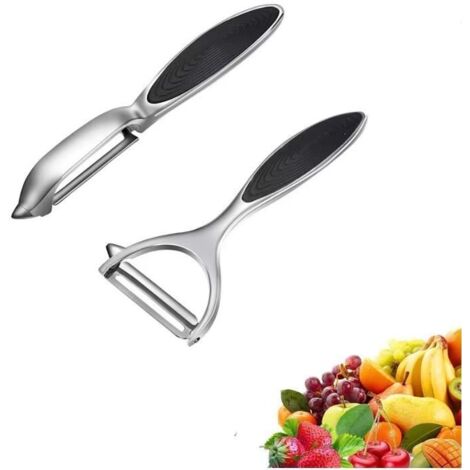 Éplucheur de légumes - Éplucheur pivotant - Acier inoxydable - Design ergonomique - Compatible lave-vaisselle (1/4)