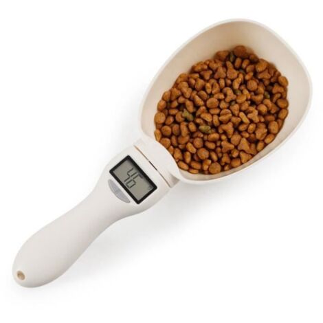 Pelle à mesurer les aliments, cuillère à mesurer numérique avec écran LCD remplaçables, échelle numérique de 800 g haute précision (1/4)