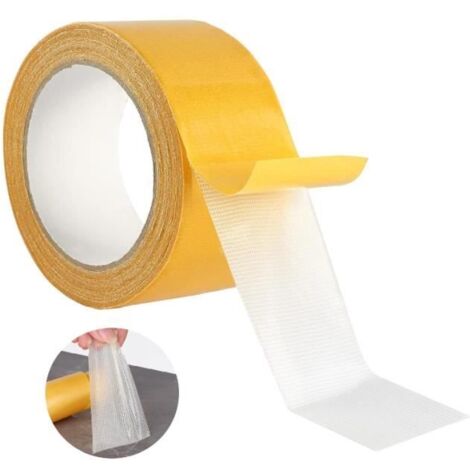 Ruban Adhésif Double Face Extra Fort Transparent, Double Face Puissant,Double Sided Nano Tape,Ruban de montage,Intérieurs(2.3cm20m) (1/4)