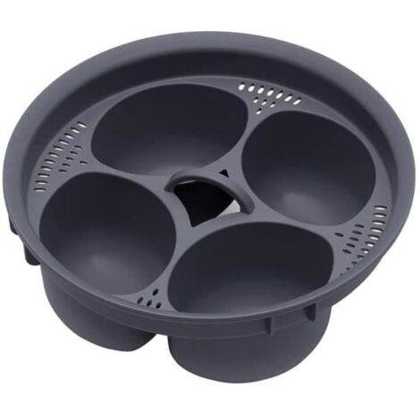 Cuiseur à œufs - Thermomix - SteamEGGS - 4 œufs - Accessoire TM5/TM6 - Matériau sans BPA (1/4)