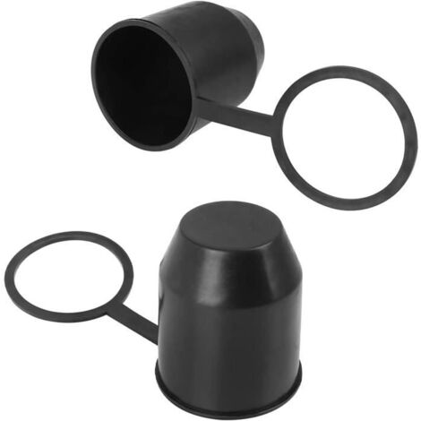 Capuchon pour Attelage de Remorque - Antipoussière et Étanche - Plastique - 2 Pcs - 52 mm (1/4)