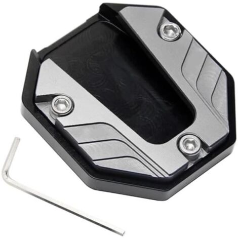 Pédales élargies Moto Trépied Support Universel Béquille Coussin Extension de Béquille Pied (1/4)