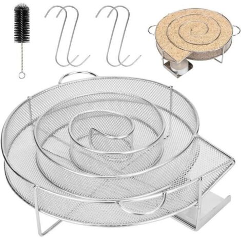 Générateur de Fumée Froide - Inox - 20x18x5cm - Acier Inoxydable 304 - Utilisation Facile - Fumage Aromatique (1/4)
