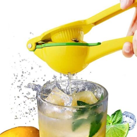 Presse citron manuel - Orange - 1 pièce - Portable - Idéal pour pique-nique et cuisine (1/4)