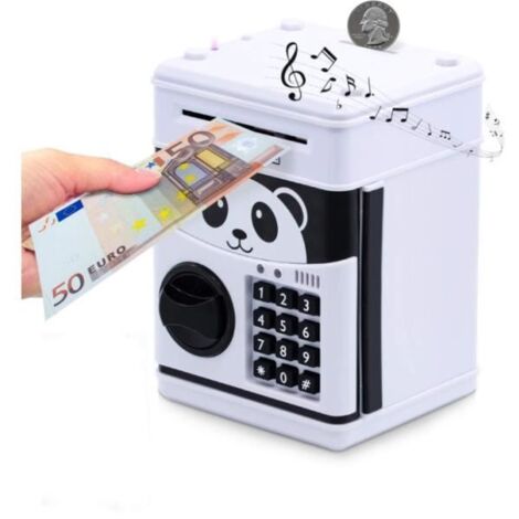 Tirelire électronique avec Mot de Passe, Tirelires ATM Tirelire - Smart Voice Prompt Money Box pour Les Enfants Cadeau de Noël (1/4)