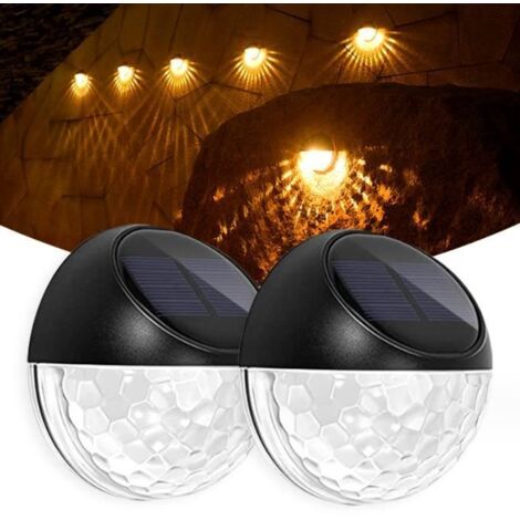 Lampe Solaire - Non spécifié - Applique Murale - IP65 Étanche - Détecteur de Mouvement - Éclairage Décoratif (1/4)