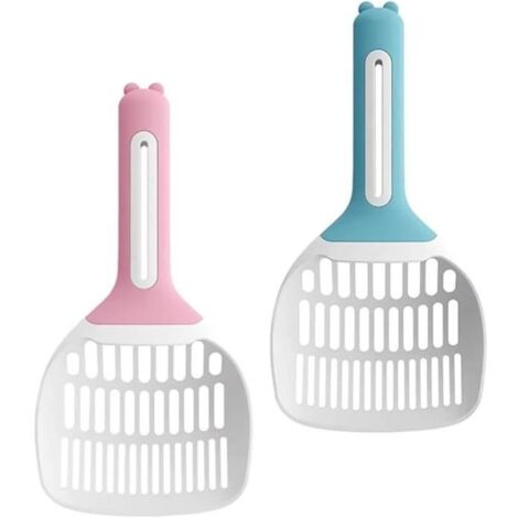 Pelle à Litière - Non spécifié - Lot de 2 - Plastique PP Durable - Poignée Antidérapante - Design Gradué (1/4)