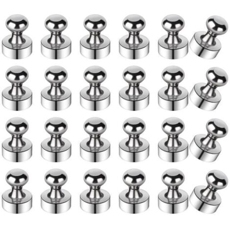 Aimants Neodyme - Non spécifié - 24pcs - 12 x 16 mm - Réutilisables - Surface lisse (1/4)