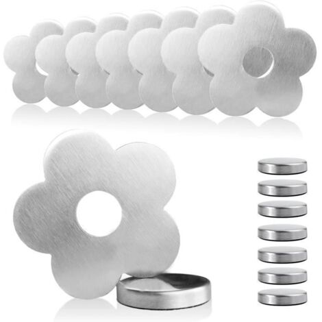 Poids de Nappe Magnétique - Acier Inoxydable - 8Pcs - Étanche - Résistant à l'Humidité - Multifonctionnel (1/4)