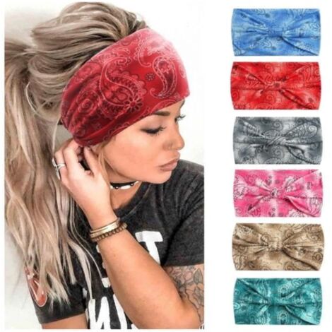 Bandeaux - Non spécifié - 6PCS - Élastiques - Confortables - Accessoires de cheveux (1/4)