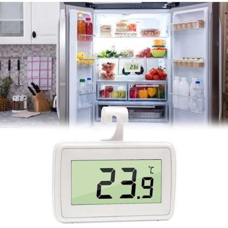 Thermomètre De Réfrigérateur, Thermomètre Pour Réfrigérateur, Thermometre Frigo, étanche Avec Congélateur, Thermomètre De Gel (1/4)