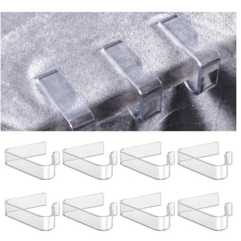 Pince à Nappe - Non spécifié - 8pcs - Plastique - Couverture - Épaisseur 1,7-3,5cm (1/4)
