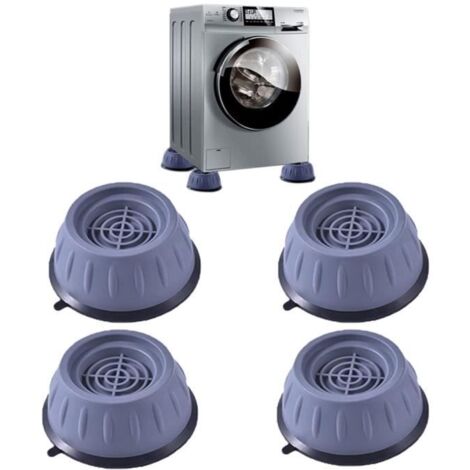 4 Pièces Pied Anti Vibration Machine a Laver,Support Machine a Laver Anti Vibration,Pied Machine a Laver,Convient Aux Appareils (1/4)