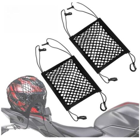 Filet pour Casque Moto - yd - Double Couche - 25x28cm - Moto (1/4)