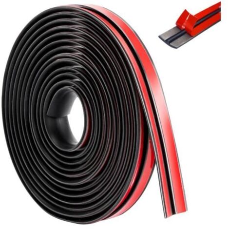 Bande d'étanchéité - Qualité Supérieure - 5 Mètres - Caoutchouc EPDM - 19mm - Installation Facile (1/4)