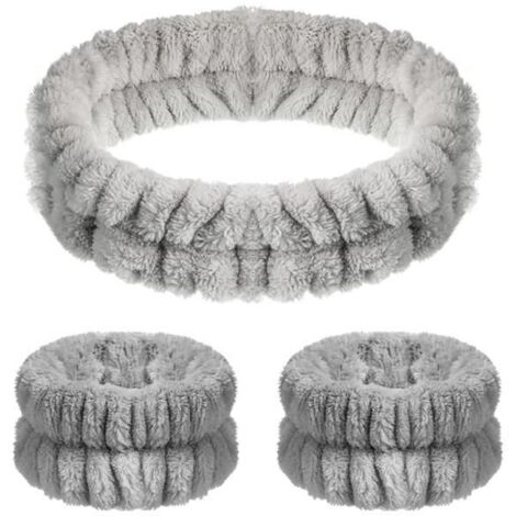 Set de Bandeau et Bracelets de Lavage - Non spécifié - Élastique - Confortable - Réutilisable - Mixte (1/4)