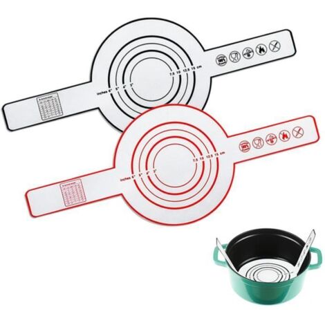 Tapis à pâtisserie - Silicone - Rouge/Noir - 53x21CM - Réutilisable - Antiadhésif (1/4)
