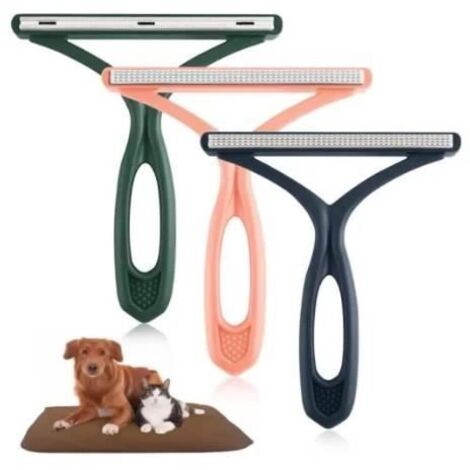 Brosse Anti Poils - Portable - Réutilisable - Autonettoyante - Double Face (1/4)