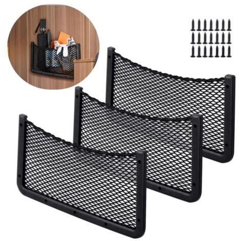 Organisateur de Rangement - Non spécifié - Filet Rangement Voiture - 3 PCS - 40x20 cm - Nylon et PP (1/4)