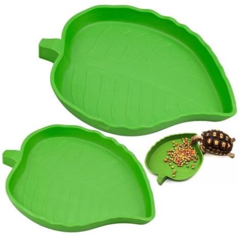Bol d'eau pour reptiles - Non spécifié - 2 Pièces - Plastique - Rond - Intérieur (1/4)