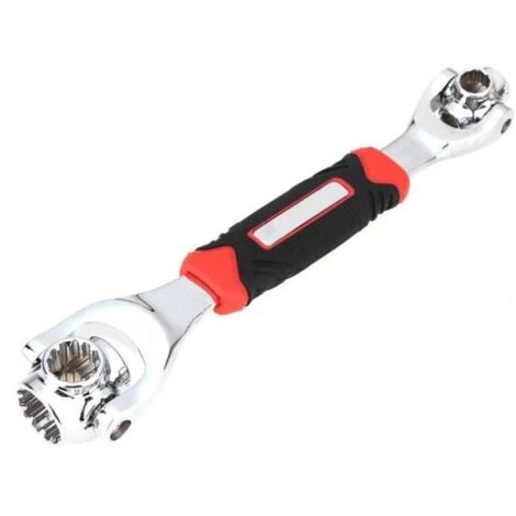 Tiger Wrench 48 in 1 Tools Socket Fonctionne avec des boulons à cannelures Torx 360 degrés 6 points Universial Furniture Réparation (1/4)