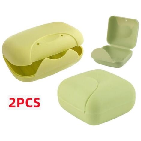 Boîte à Savon de Voyage - MARQUE - Portable - Étanche - Grande Capacité - Design Compact (1/4)
