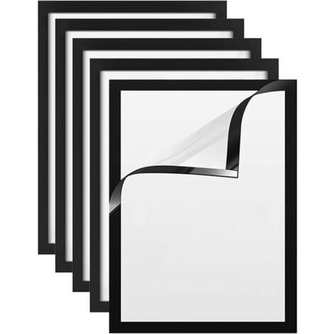 Cadre photo magnétique - Non spécifié - 30x40cm - PVC - Auto-adhésif - Lot de 5 (1/4)