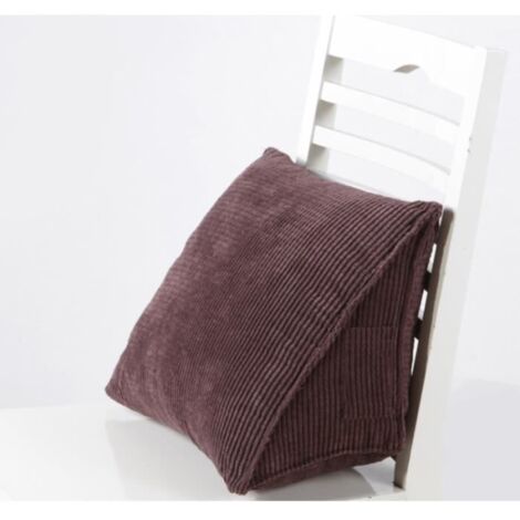 Coussins Lombaires, Multifonction Coussin de Lecture Triangulaire pour Protection du Cou 403620cm (1/4)
