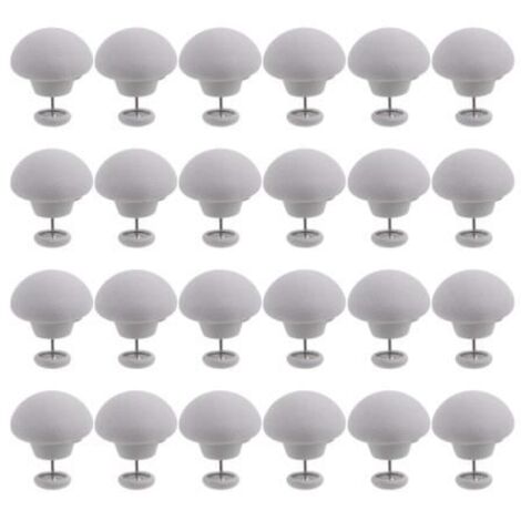 Supports de couette - Non spécifié - Lot de 24 - Gris - Léger et portable - Facile à utiliser (1/4)