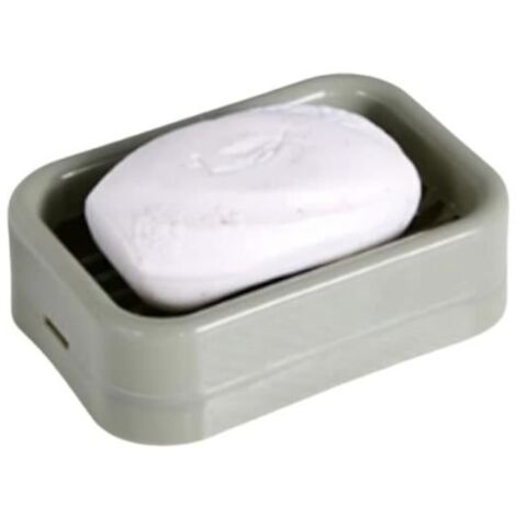 Porte-Savon - Non spécifié - Modèle Compact - Plastique ABS - Double Fond - Léger et Pratique (1/2)