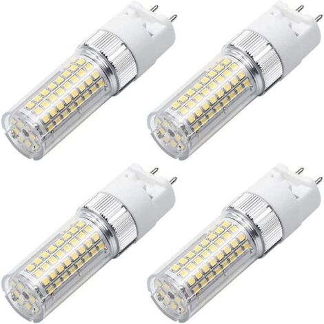 4-Pack Ampoule LED G12 16W Ampoules LED G12 à Base AC 85-277V G12 Lampes à Base de maïs à Deux Broches Blanc Chaud 3000K 150W G12 (1/5)