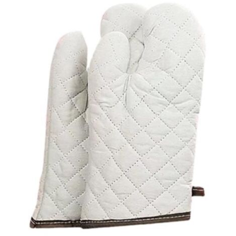 Gants de Four - Gant de protection - Coton - Antidérapant - Résistant - 2pcs (1/4)