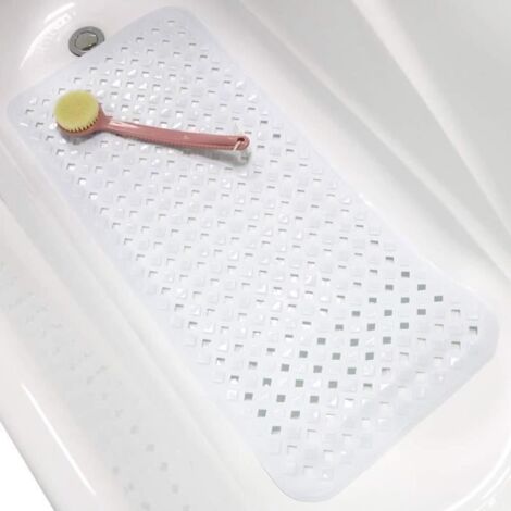 Tapis antidérapant long en PVC, tapis de bain, ventouse, tapis de sol, tapis de salle de bain 8844CM (1/4)