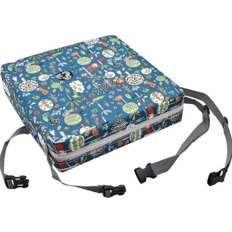 Rehausseur Chaise Enfant - Imperméable - Coussin de Siège D'appoint - Coloré - Lavable - Compact (1/4)