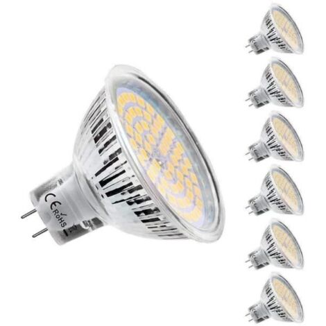 Ampoules LED - Non Dimmable - MR16 GU5.3 - 5W - Blanc Chaud 2800K - 450LM - 120° Angle (1/4)