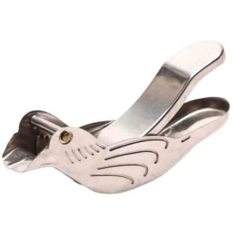 Centrifugeuse - Oiseau - Acier inoxydable - À main - Facile à nettoyer (1/4)