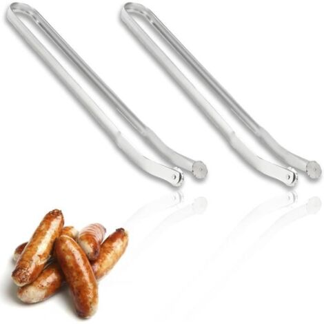 Pince Barbecue - Pince à Saucisse BBQ - Rotation 360° - Design Contemporain - Engrenages Flexibles (1/4)